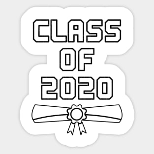Class of 2020 - Quarantined Sticker